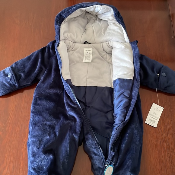 Soft Plush Winter Snow Baby Pram - Picture 2 of 8